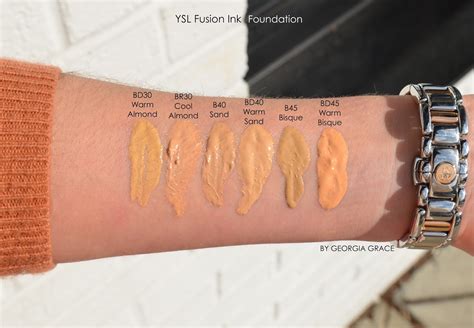 ysl fusion ink foundation almond|YSL Fusion Ink Foundation SPF 18 • Foundation Product Info.